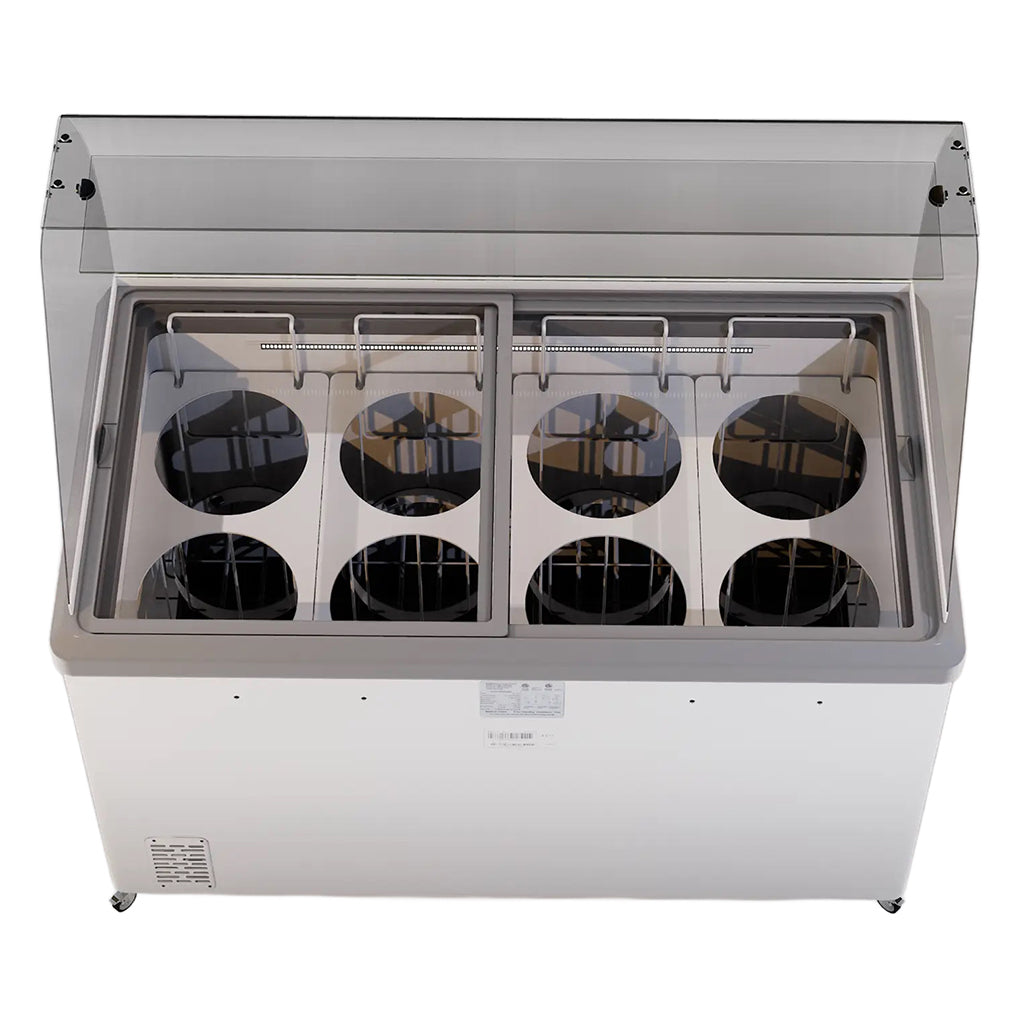 Excellence Industries HBD Ice Cream Dipping Cabinet with LED
