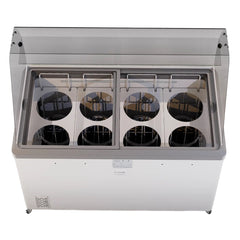 Excellence Industries HBD Ice Cream Dipping Cabinet with LED