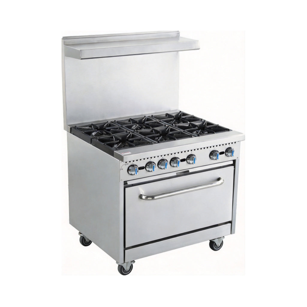 HSD-B36 Gas Range with Oven, 36"*33"*60", 1-Year Labor & Parts