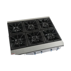 HSD-BG-6 Gas Hot Plate, 36"*31"*13", 1-Year Labor & Parts