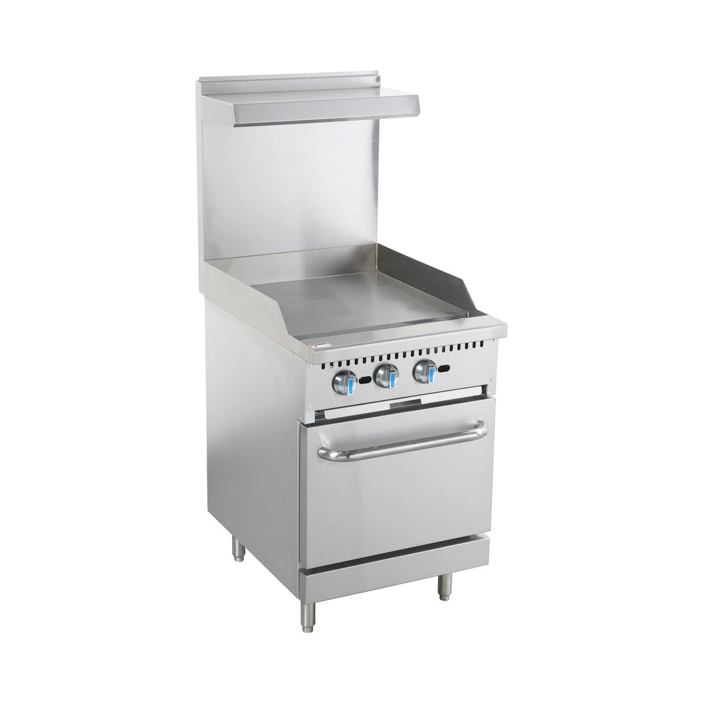 HSD-P24 Gas Griddle with Oven, 24"*33"*60", 1-Year Labor & Parts