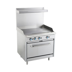 HSD-P36 Gas Griddle with Oven, 36"*33"*60", 1-Year Labor & Parts