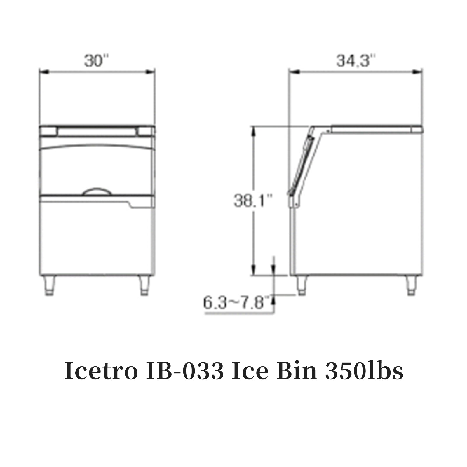 Icetro IM-0350-AC-22, Maestro Series Modulars Ice Machine