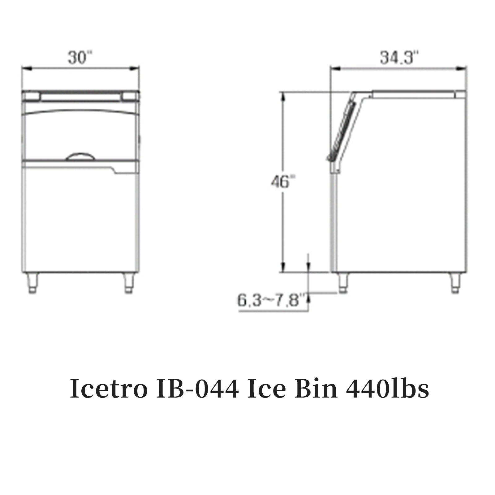 Icetro IM-0350-AC-22, Maestro Series Modulars Ice Machine