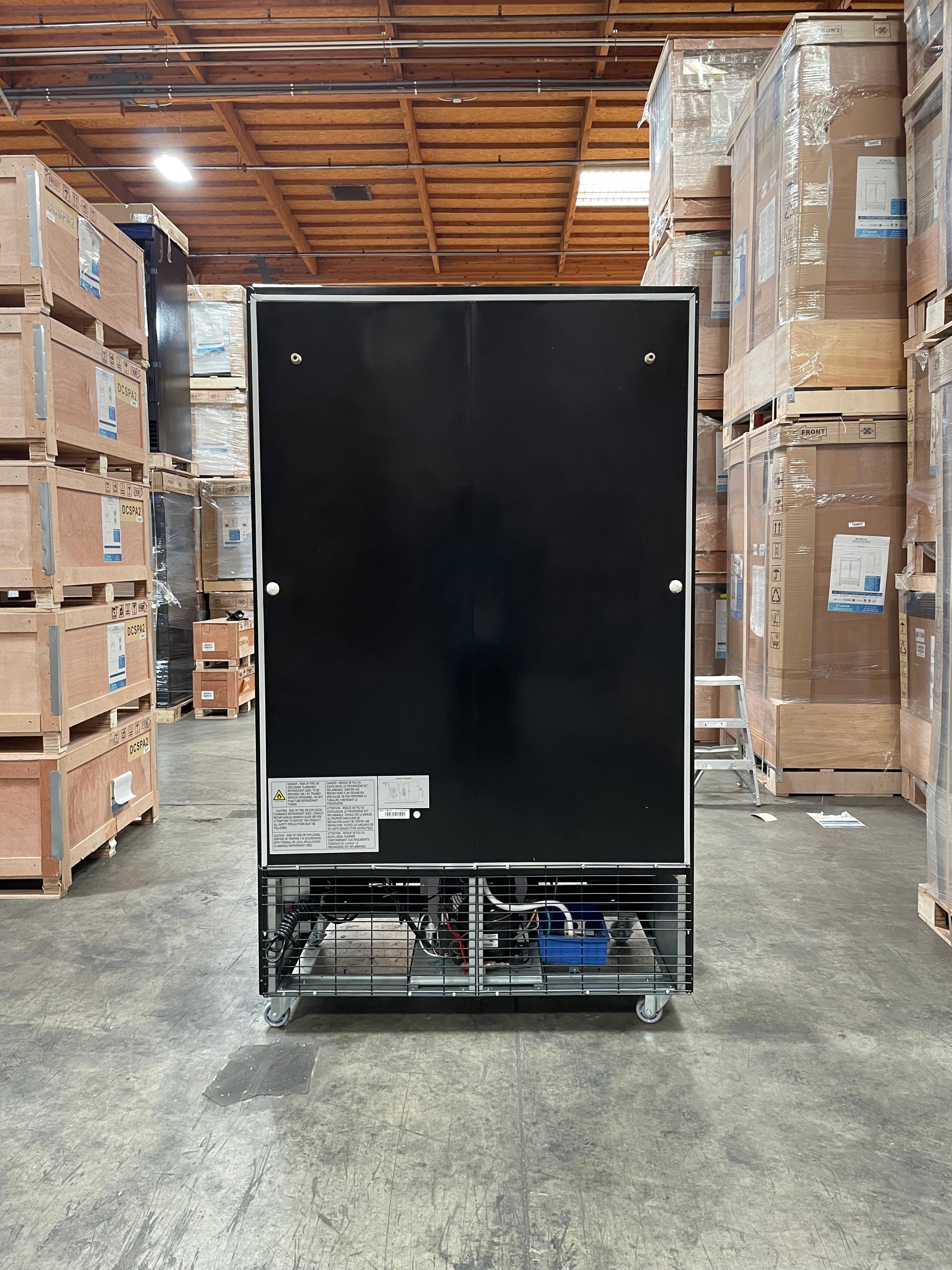 42" 2-Door Merchandiser Refrigerator, ESM-42R