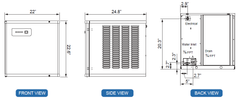 Icetro IM-0460-AC-22, Maestro Series Modulars Ice Machine