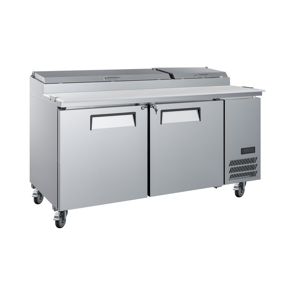 MBR-67 Pizza Prep Table, 67"*33"*43", 3-Year Labor 5-Year Parts 10-Year Compressor