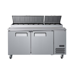 MBR-67 Pizza Prep Table, 67"*33"*43", 3-Year Labor 5-Year Parts 10-Year Compressor