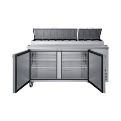 MBR-67 Pizza Prep Table, 67"*33"*43", 3-Year Labor 5-Year Parts 10-Year Compressor