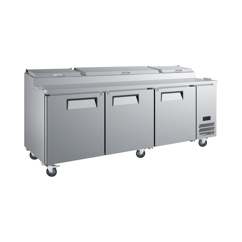 MBR-93 Pizza Prep Table, 93"*33"*43", 3-Year Labor 5-Year Parts 10-Year Compressor