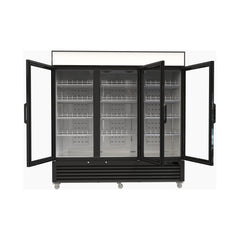 MMR-78L3-HC Glass Door Merchandiser Refrigerator, 78"*32"*81", 1-Year labor & Parts 5-Year compressor
