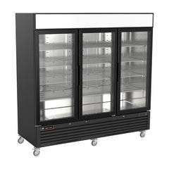 MPF-83G Reach-in Display Freezer, 80"*31"*84", 1-Year labor & Parts 5-Year compressor