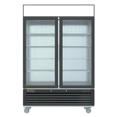 MPF-49G Glass Door Reach-In Freezer, 55"*32"*80", 2-Year labor & Parts 5-Year compressor