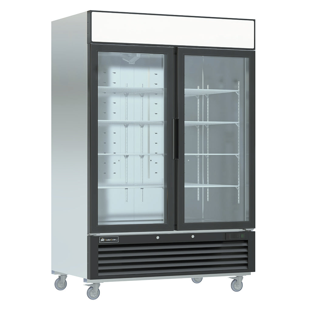 MPR-49G Glass Door Reach-In Refrigerator - Image 5
