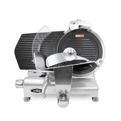 MS-12ET Metal Collection 420W Electric Meat Slicer 12-Inch with Non-sticky Teflon Blade & Extended Back Space