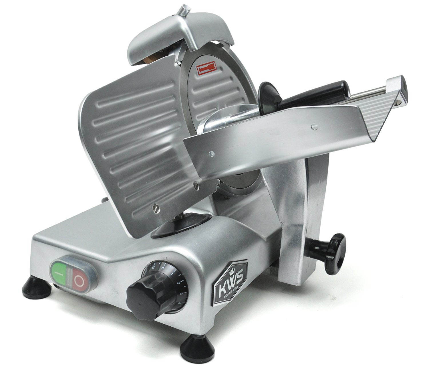 MS-6ST 200W Meat Slicer (Silver Base) with Teflon Blade