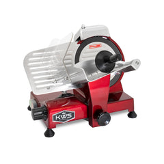 MS-6RT 200W Meat Slicer (Red Base) with Teflon Blade