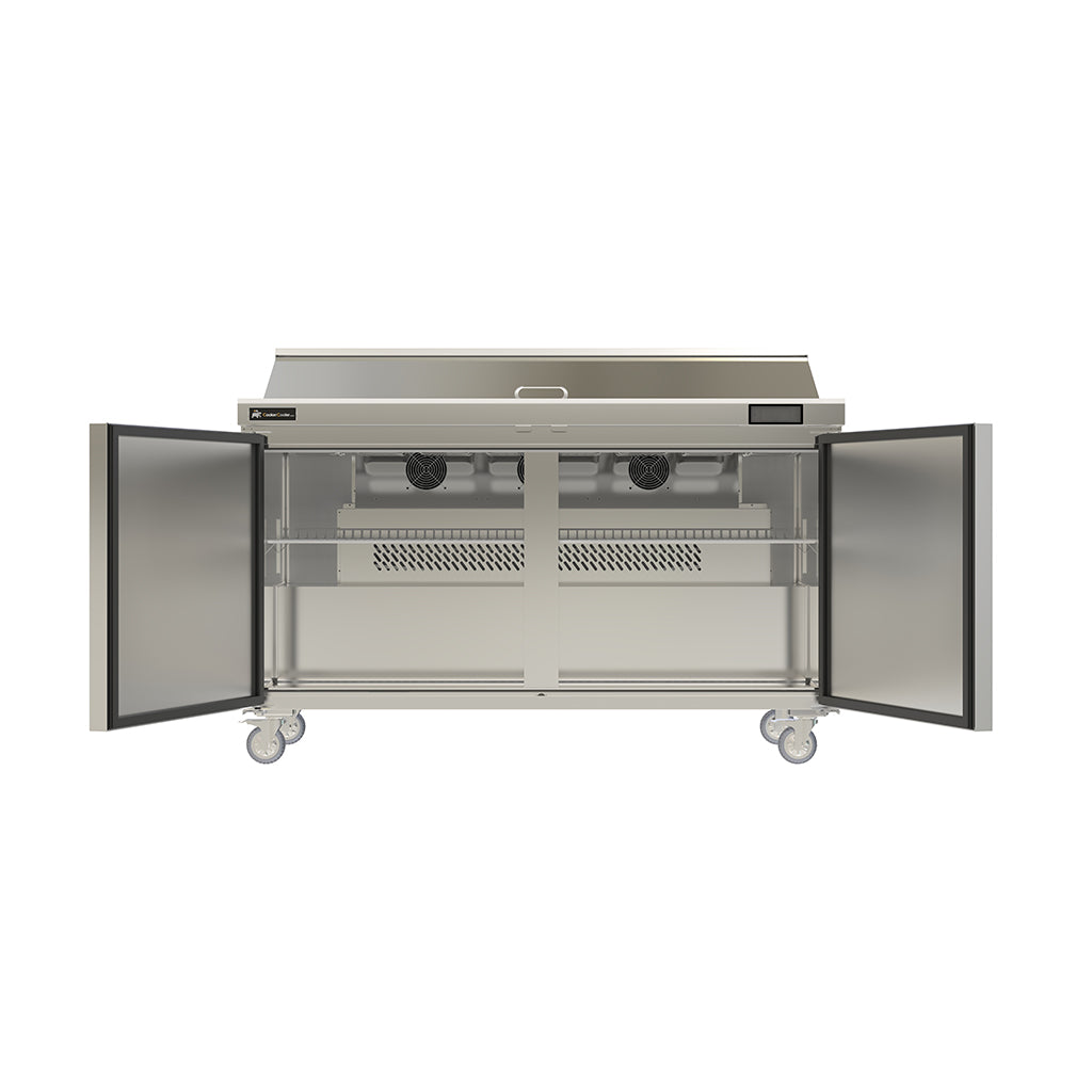 MSR-60M Mega Top Refrigerated Sandwich Prep Table, 60"*32*46", 3-Year labor 5-Year Parts 10-Year compressor