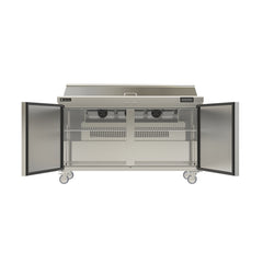 MSR-60M Mega Top Refrigerated Sandwich Prep Table, 60"*32*46", 3-Year labor 5-Year Parts 10-Year compressor