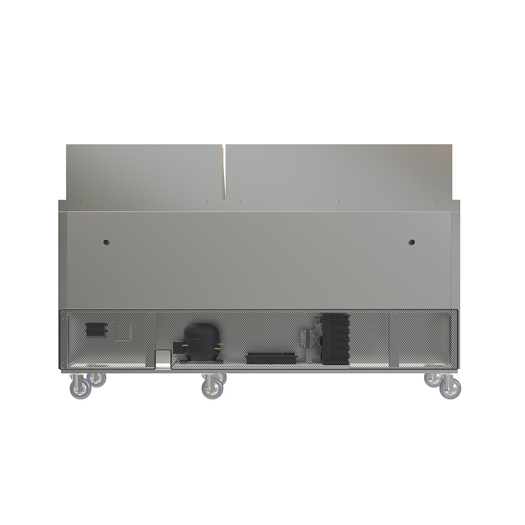 MSR-72 Refrigerated Sandwich Prep Table, 72"*32"*46", 3-Year labor 5-Year Parts 10-Year compressor