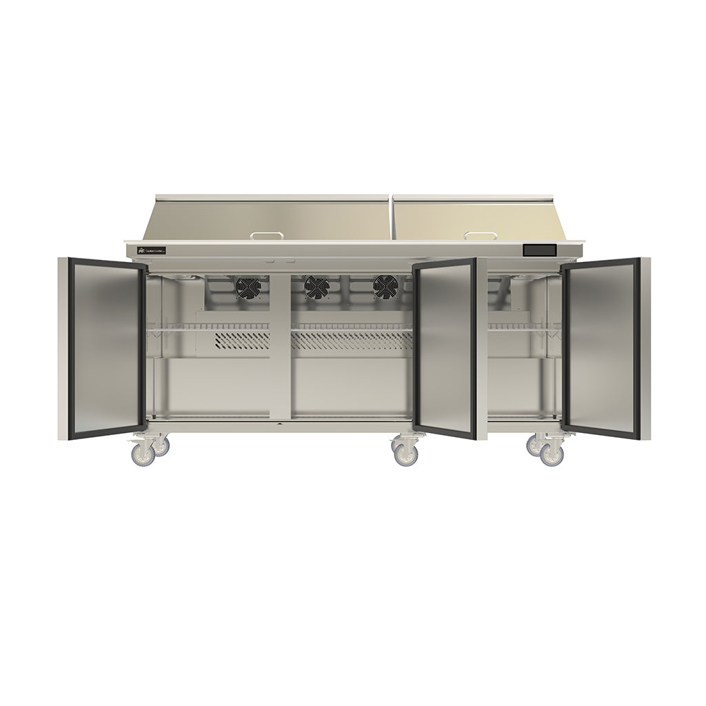 MSR-72 Refrigerated Sandwich Prep Table, 72"*32"*46", 3-Year labor 5-Year Parts 10-Year compressor