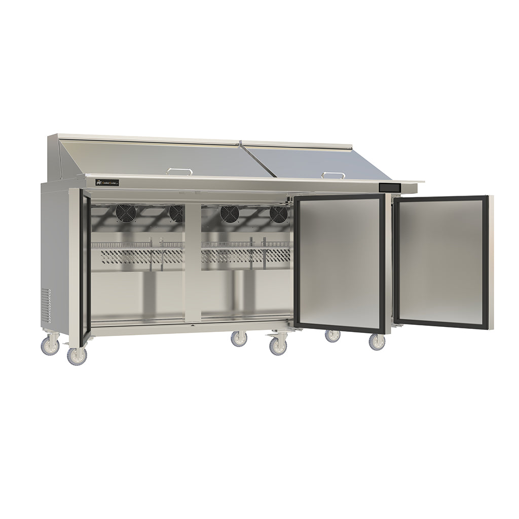 MSR-72 Refrigerated Sandwich Prep Table, 72"*32"*46", 3-Year labor 5-Year Parts 10-Year compressor