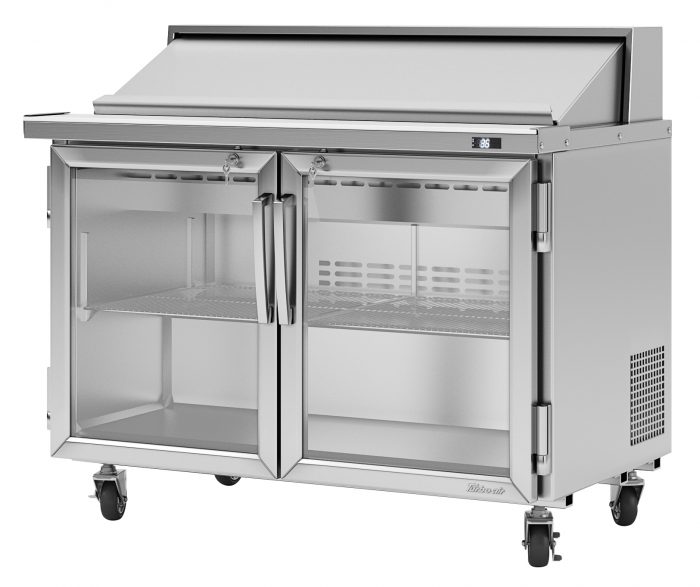 Turbo air PST-48-G-N, 2 Glass Doors Sandwich/Salad Unit