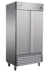 40" 2 Solid Door Reach-In Refrigerator, RR2-35-HC