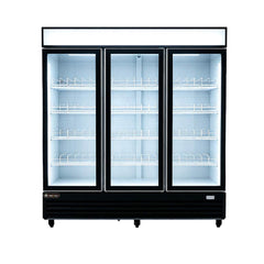 SC-1676FDX Merchandiser Refrigerator, 72"*28"*81",1-Year labor & Parts 5-Year compressor