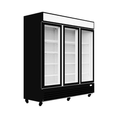SC-1676FDX Merchandiser Refrigerator, 72"*28"*81",1-Year labor & Parts 5-Year compressor