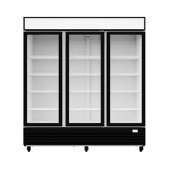 SC-1676FDX Merchandiser Refrigerator, 72"*28"*81",1-Year labor & Parts 5-Year compressor