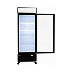 SC-476FDX Merchandiser Refrigerator, 27"*24"*80", 1-Year labor & Parts 5-Year compressor