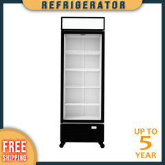 SC-476FDX Merchandiser Refrigerator, 27"*24"*80", 1-Year labor & Parts 5-Year compressor