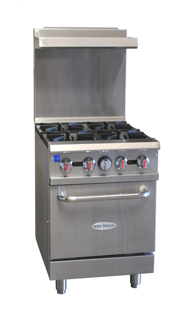 4 Burner 24" Range, SGR-4B