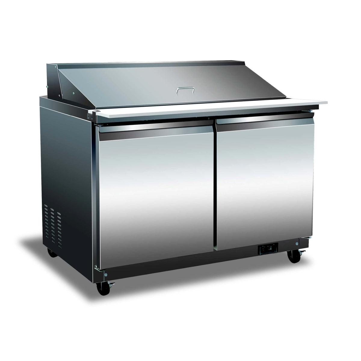 48" 2 Door Mega Top Sandwich Prep Table, SP48-18M-HC