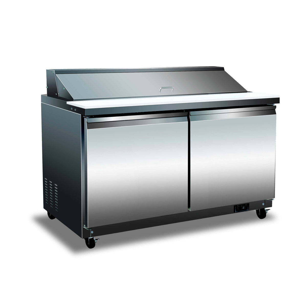 60" 2 Door Sandwich Prep Table, SP60-16-HC