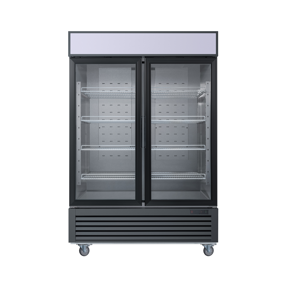 55" 2 Glass Door Reach-In Freezer, MF-49G