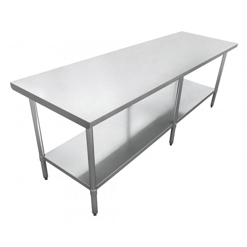 Omcan 24″ x 96″ Stainless Steel Work Table