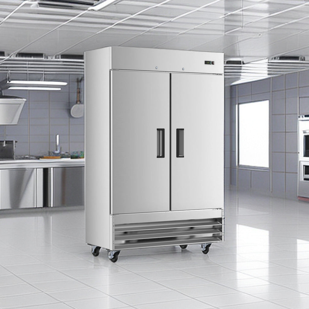 54" 2-Door Reach-in Commercial Freezer, XB54F-HC