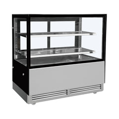 YB-15, 60" Floor Model Refrigerated Square Display Case