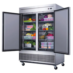 CR-49 Reach-In Refrigerator, 54"*32"*82", 3-Year labor 5-Year Parts 10-Year compressor