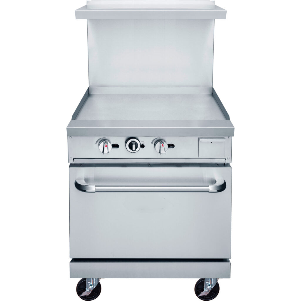 24" Oven Range 24" Griddle Natural Gas, ACR24-GM