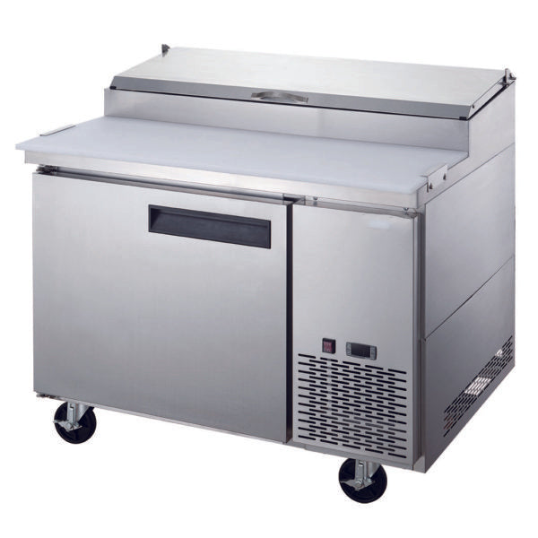 APP44-6-S1, Commercial 44" 6 pan Pizza Prep Table Refrigerator