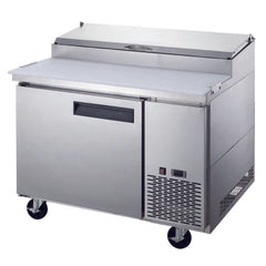 DPP44-6-S1, Commercial 44" 6 pan Pizza Prep Table Refrigerator