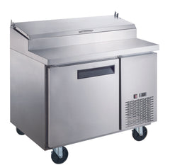 APP44-6-S1, Commercial 44" 6 pan Pizza Prep Table Refrigerator