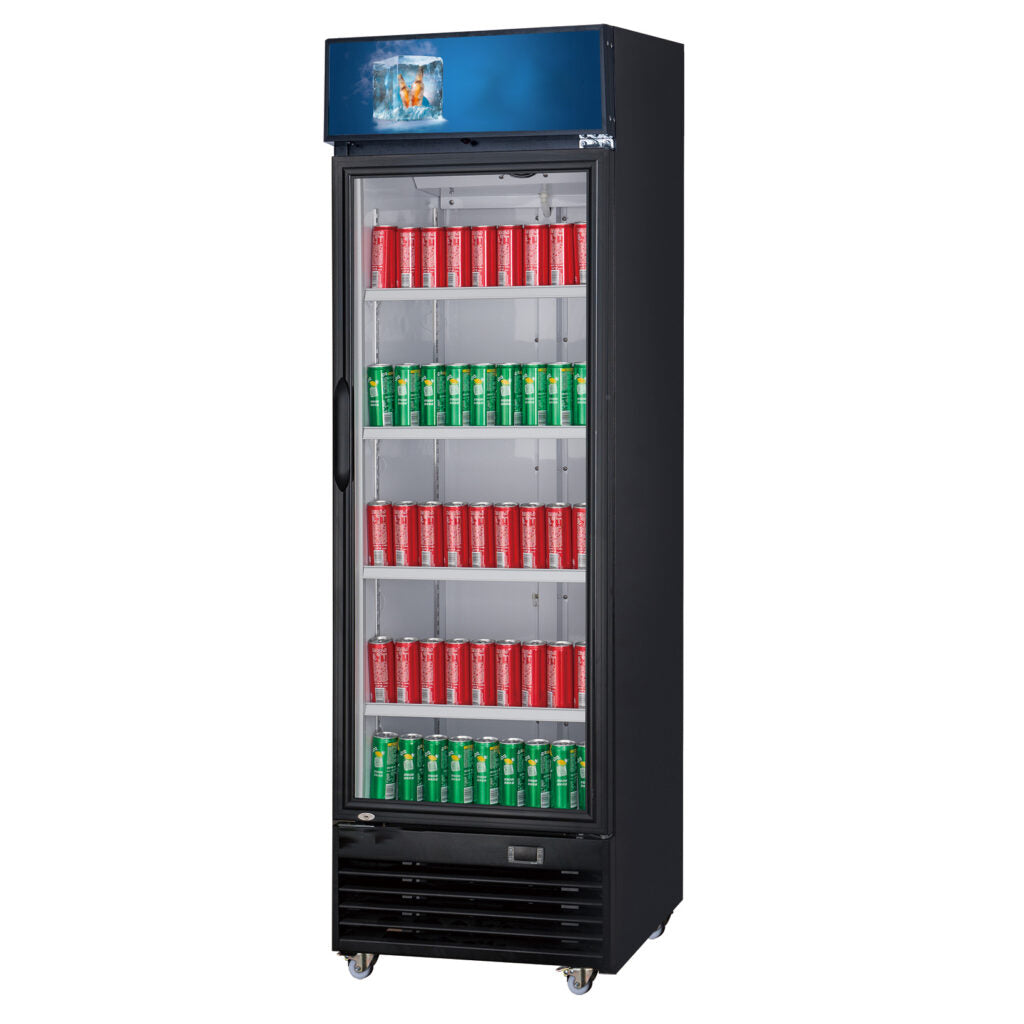 24" Commercial 1 Glass Door Merchandiser Refrigerator, TG-430