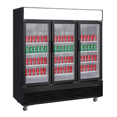 CG1.9L3-HC Glass Door Merchandiser Refrigerator, 78"*32"*81", 1-Year labor & Parts 5-Year compressor