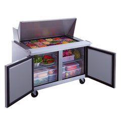 MSR-48M Mega Top Refrigerated Sandwich Prep Table, 47"*35"*46", 3-Year labor 5-Year Parts 10-Year compressor