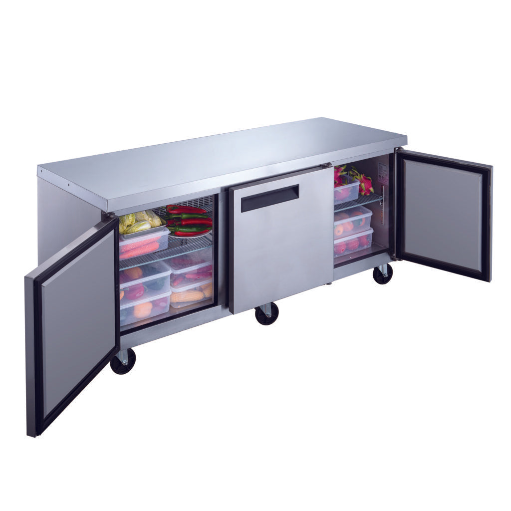 72" Undercounter Refrigerator, AUC72R