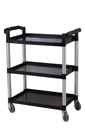 3 Tier Plastic Bus Cart, BC-100B-CWP